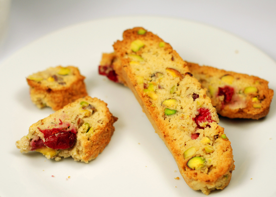 Low-carb biscotti