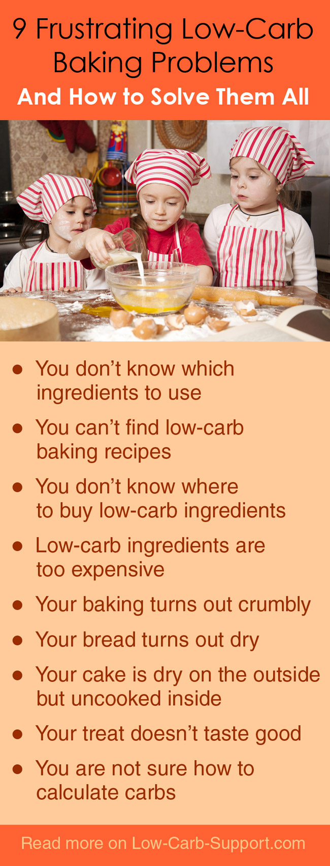9 Low Carb Baking Problems and How To Solve Them
